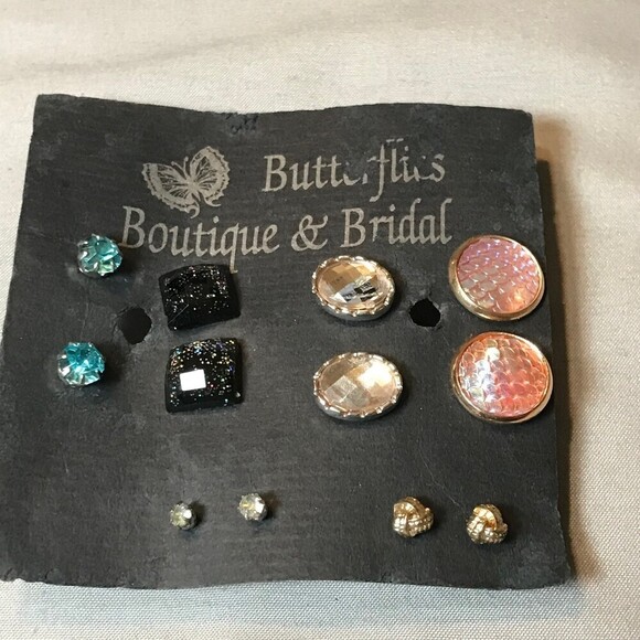 Jewelry - Butterflies Boutique and Bridal Earrings 6 Pairs